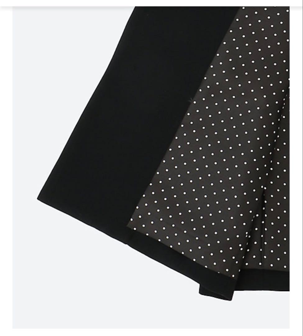 Tao （タオ）ウールギャバ素材丸襟ジャケット 黒　L