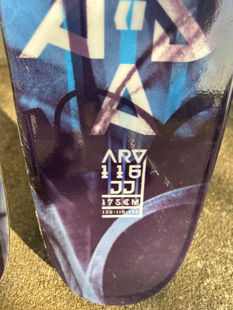 ARMADA ARV JJ 175 ２回使用のみ　マーカービンディング 付き