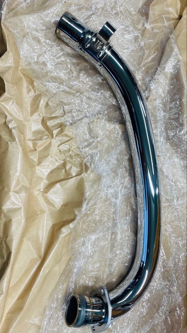 SR400 純正エキゾーストパイプ