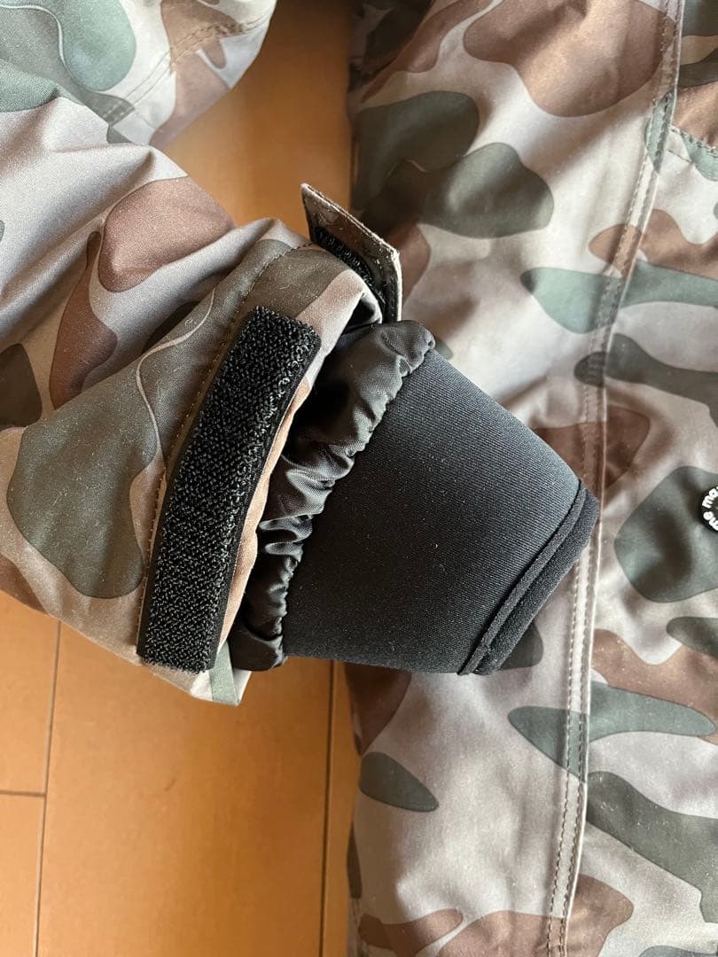 MAZUME　フィッシングスーツ　上下セット　迷彩柄　Lサイズ