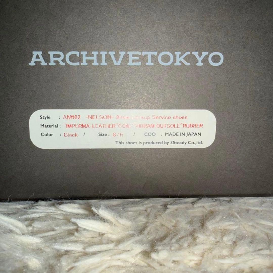 【極美品】 MR.OLIVE ARCHIVE TOKYO ブーツ ブラック 8H