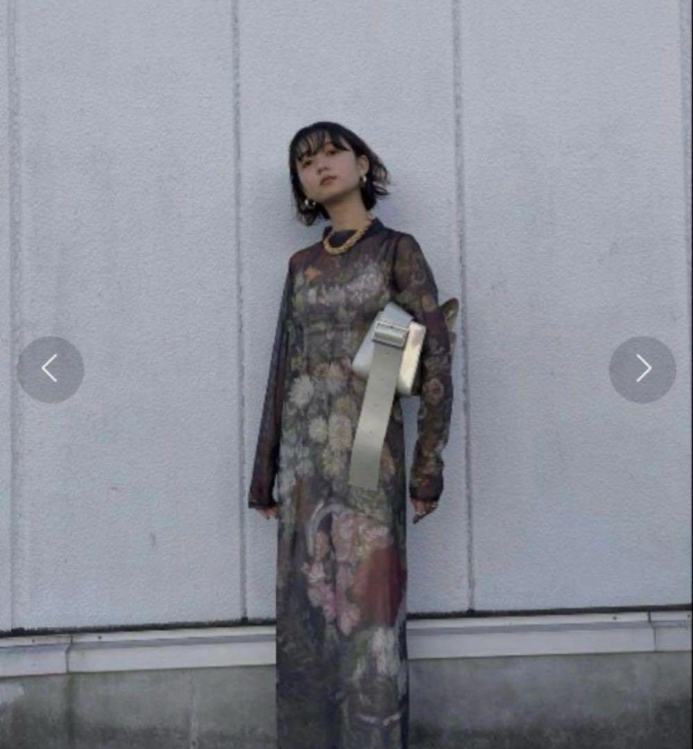 AMERI × THE MET SHEER DRESS M size