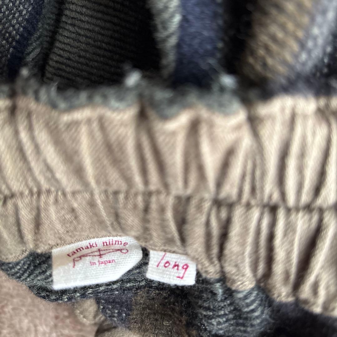 tamaki niime 玉木新雌 タマキニイメ タルンパンツ ロング ウール