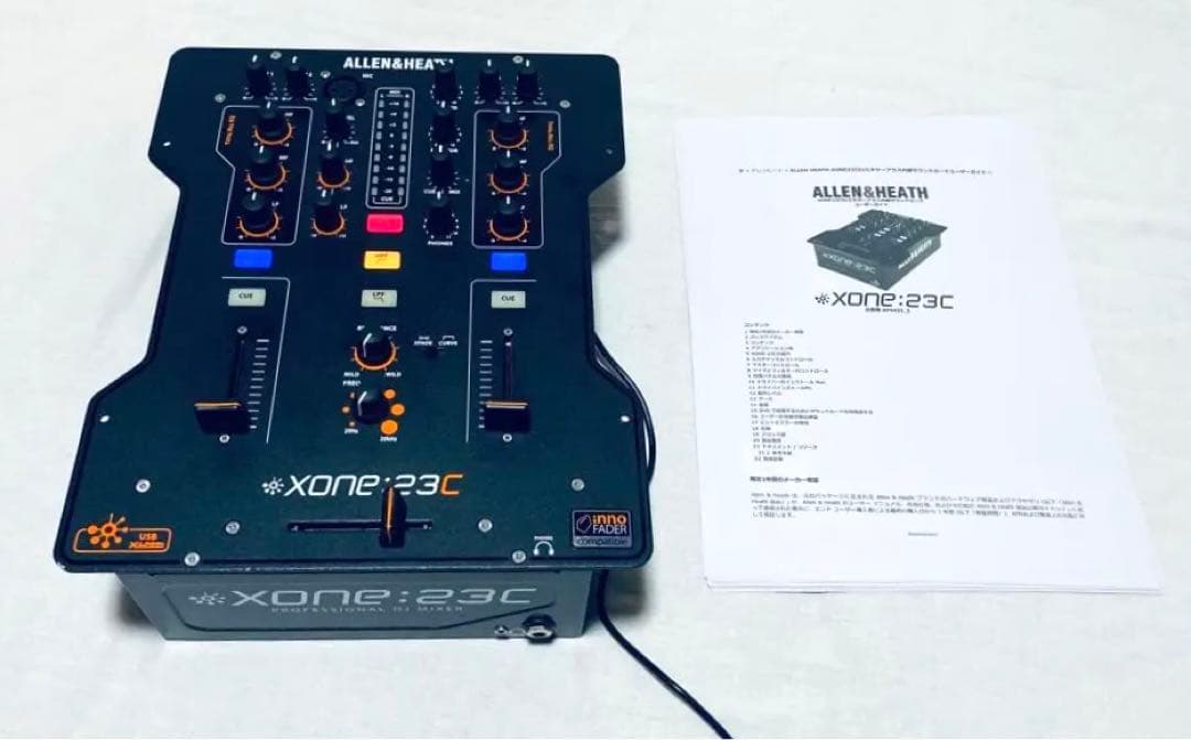 ALLEN & HEATH Xone:23C 2ch DJミキサー 動作良好