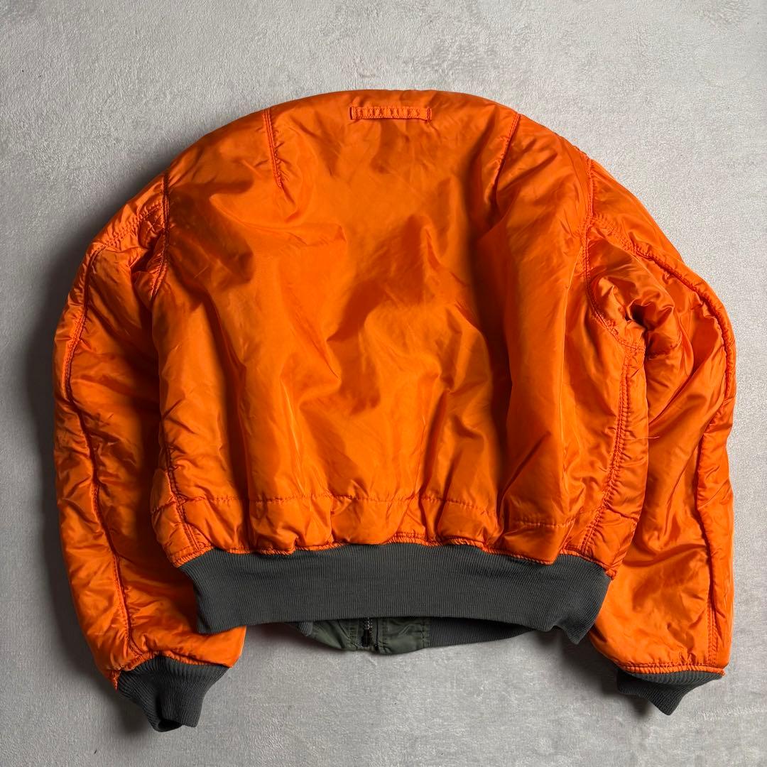 ALPHA 90s USA製 ma-1 ボンバージャケット　リバーシブル