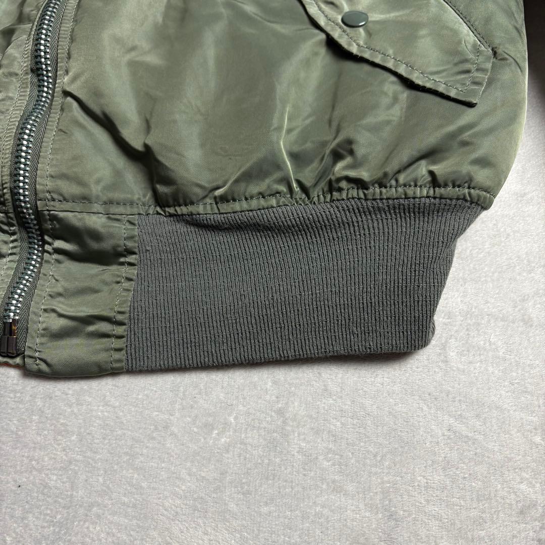 ALPHA 90s USA製 ma-1 ボンバージャケット　リバーシブル