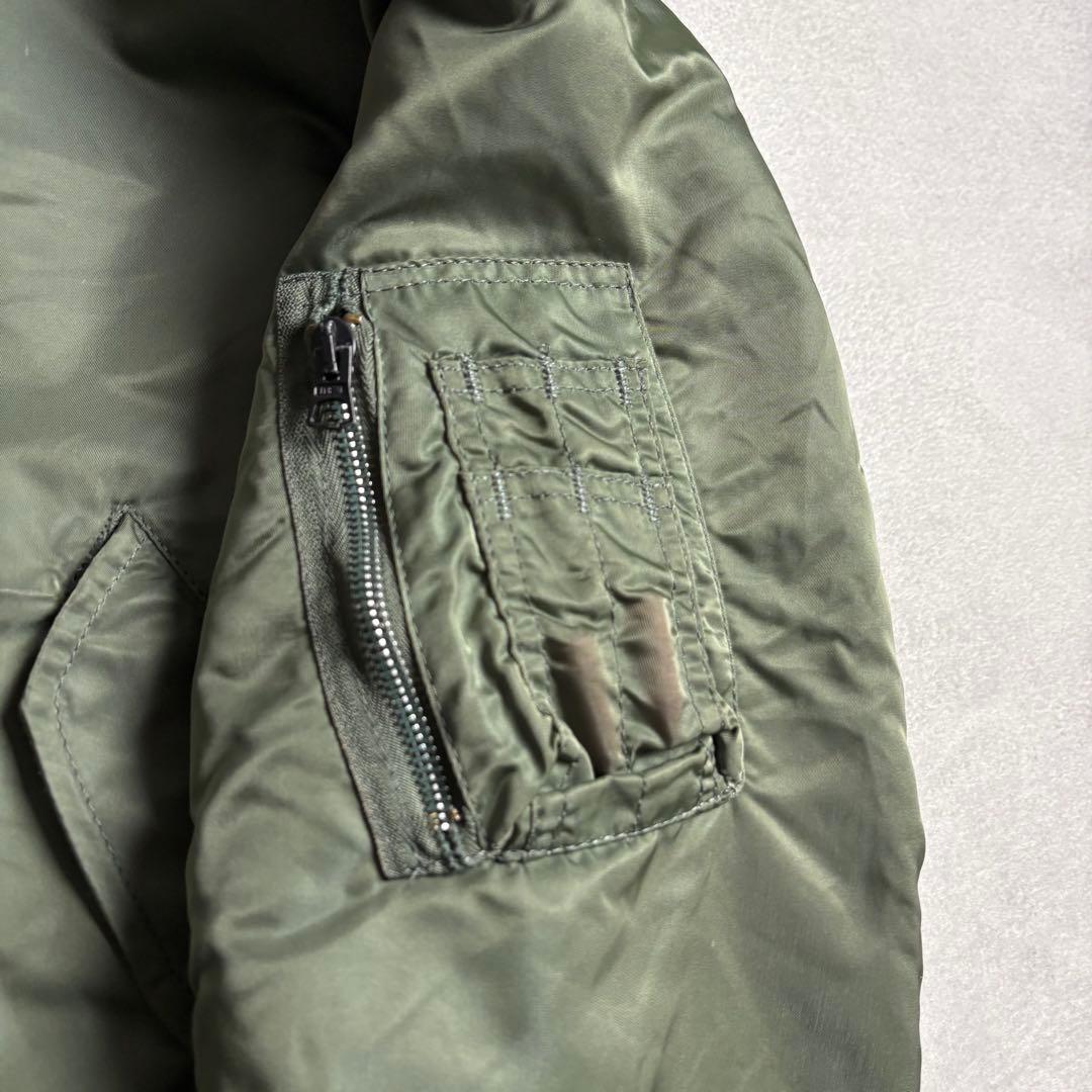 ALPHA 90s USA製 ma-1 ボンバージャケット　リバーシブル