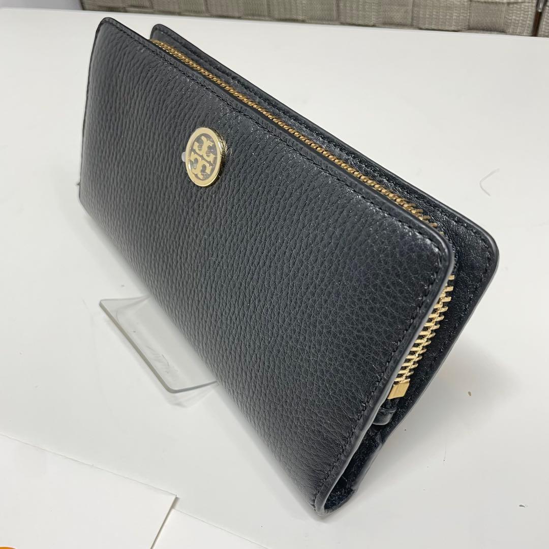 オ*ニ様 未使用　TORY BURCH WALKER ZIP WALLET ブラ