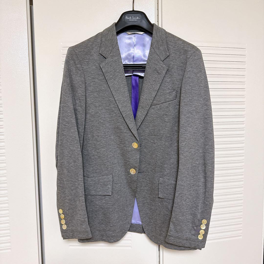 【美品】Paul Smith グレー テーラードジャケット　ポールスミス