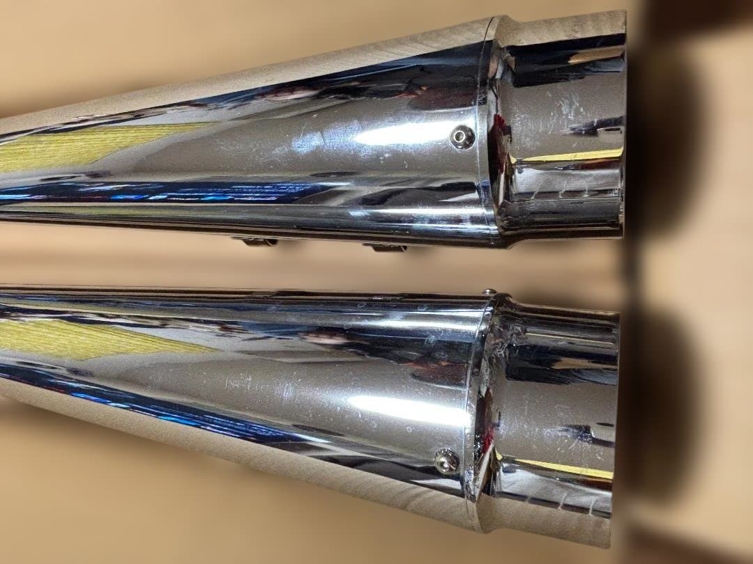 DNA メガホン スリップオンマフラー ハーレー