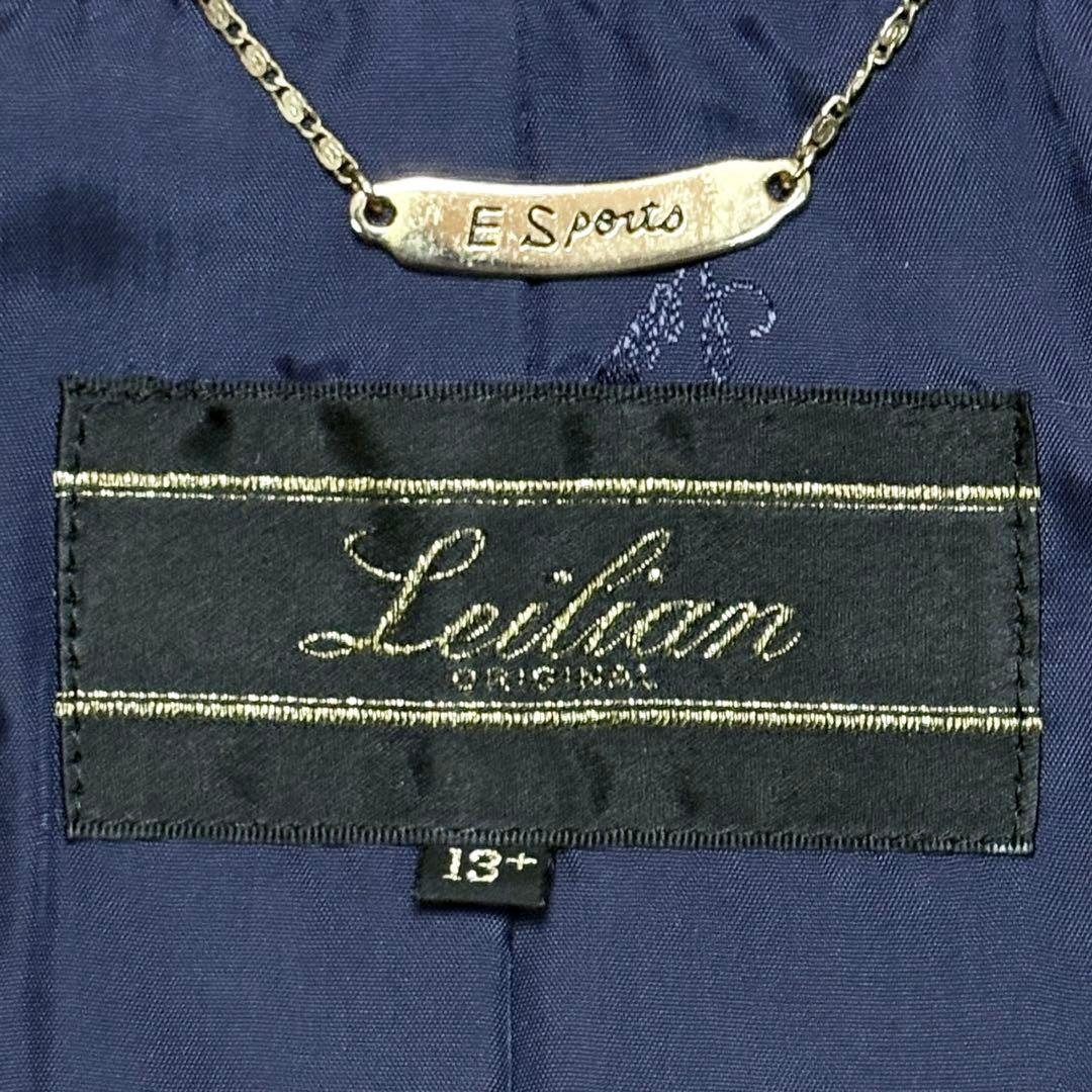 【美品】レリアン 大きいサイズ ウール リバー コート 金ボタン 上品 高級