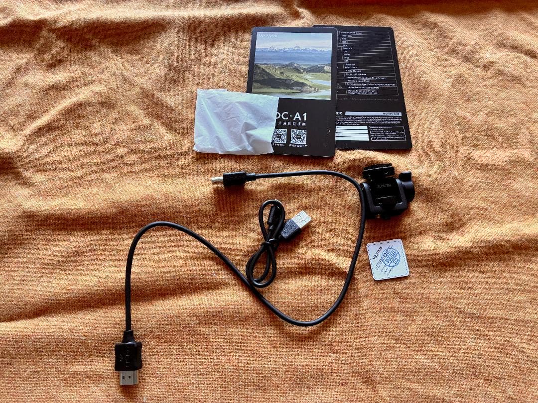 一度だけ使用・VILTROX DC-A1 カメラモニター