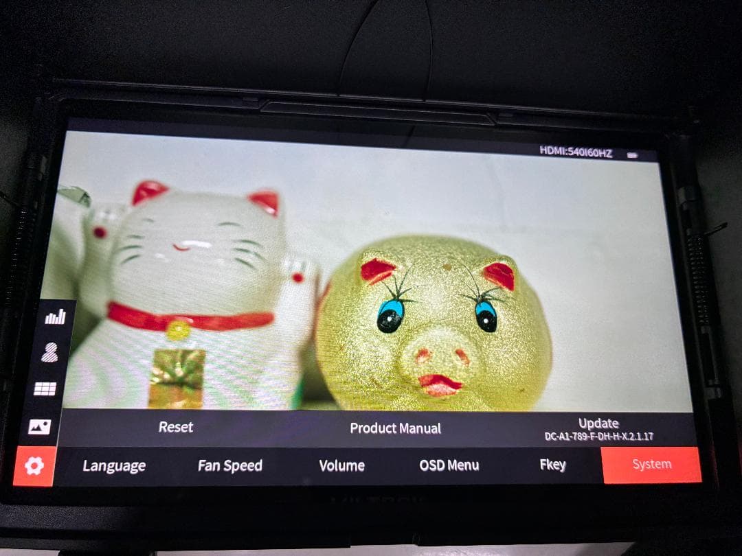 一度だけ使用・VILTROX DC-A1 カメラモニター