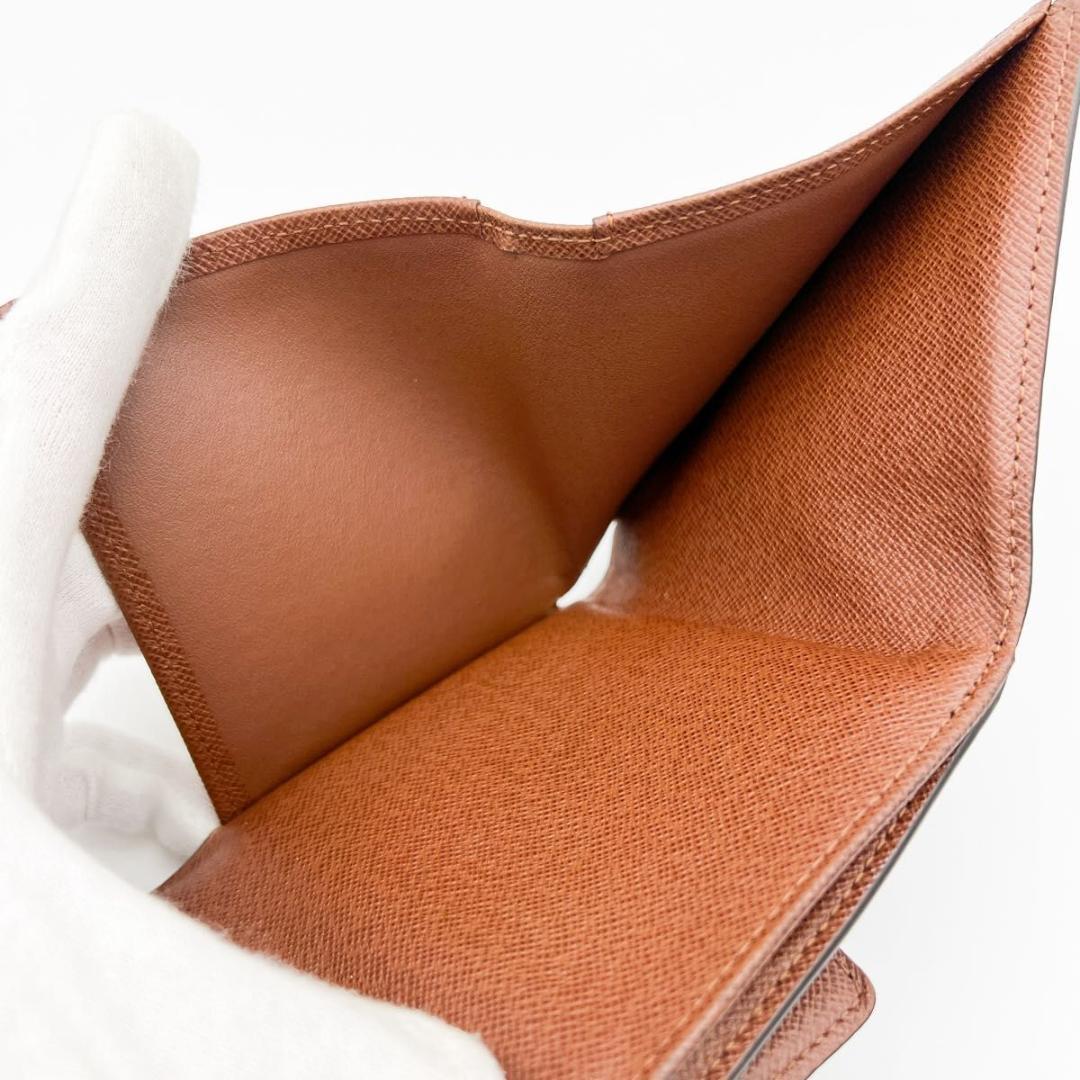 【美品】ヴィトン モノグラム ポルトモネビエ カルトクレディ Wホック 財布