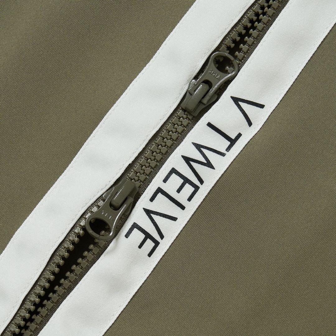 ⭐︎新品未使用⭐︎Ｖ12⭐︎定価27,500円⭐︎zipジャケット⭐︎OLIVE.ＸＬ