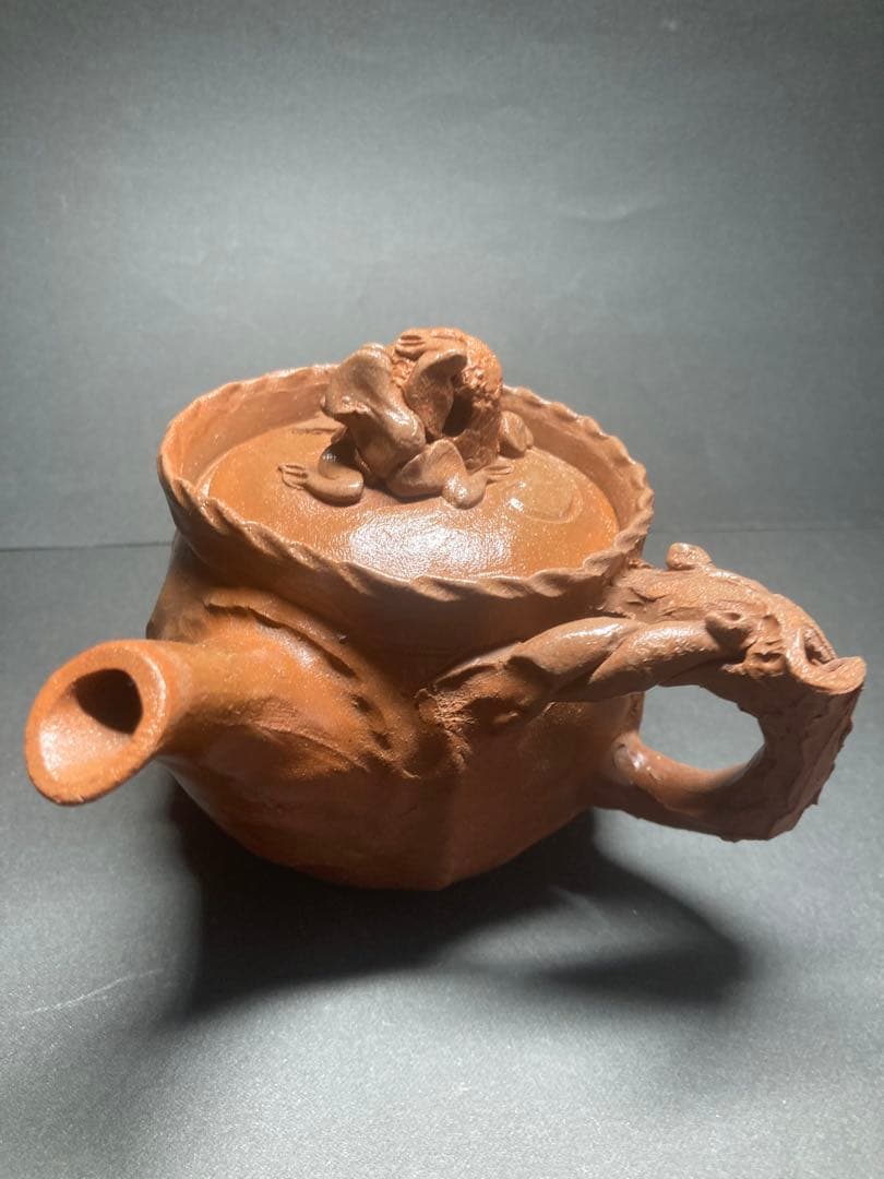 田島万古焼勝三窯葡萄急須セット