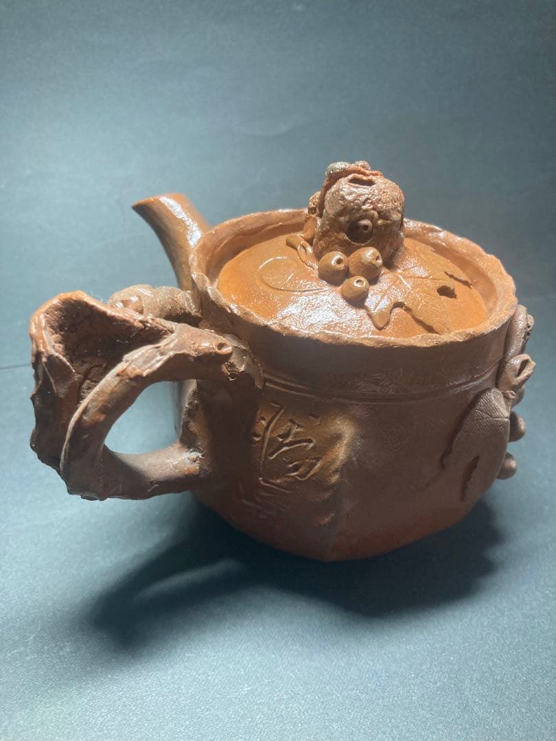 田島万古焼勝三窯葡萄急須セット