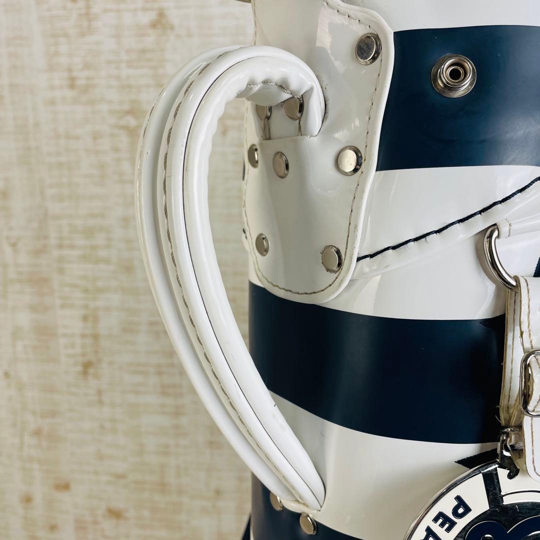 【限定品】PEARLY GATES ボーダー柄　30周年記念　キャディバッグ