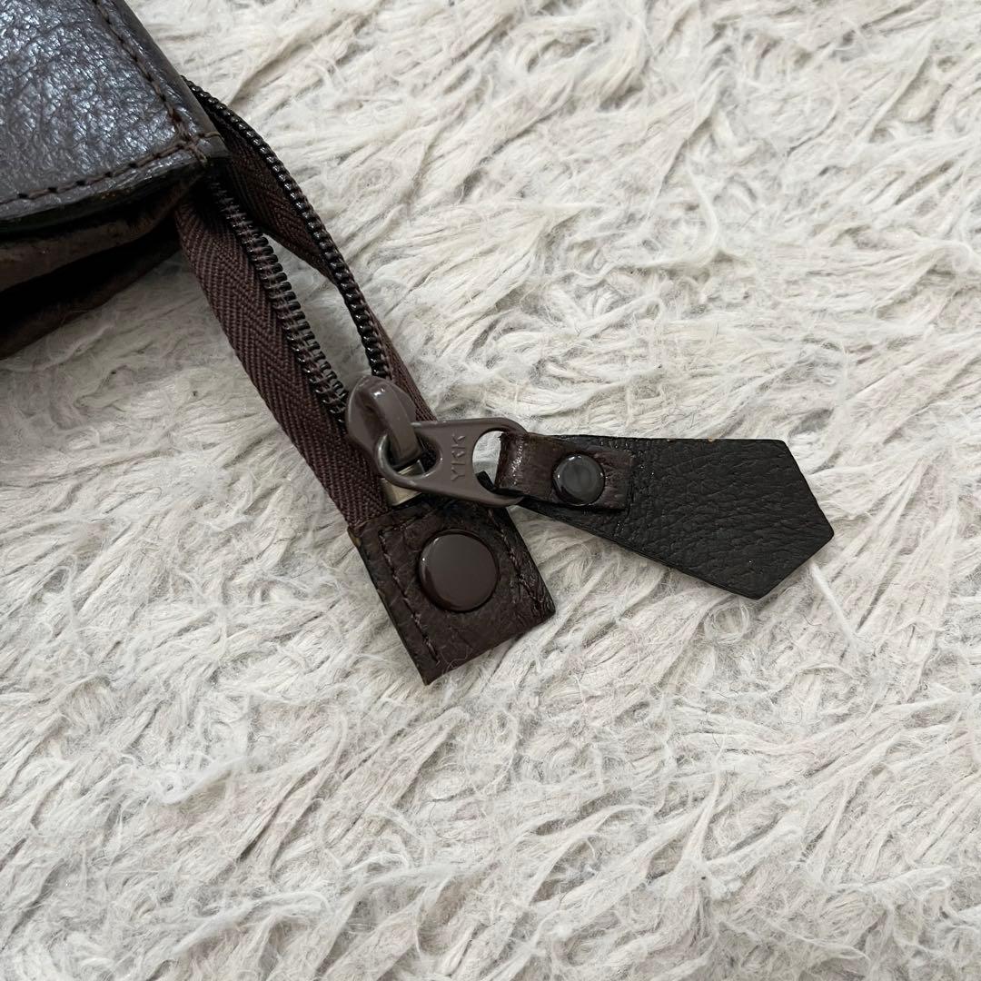 ✨美品✨バーバリー　クラッチバッグ　ノバチェック　フラップ　キャンバス　レザー