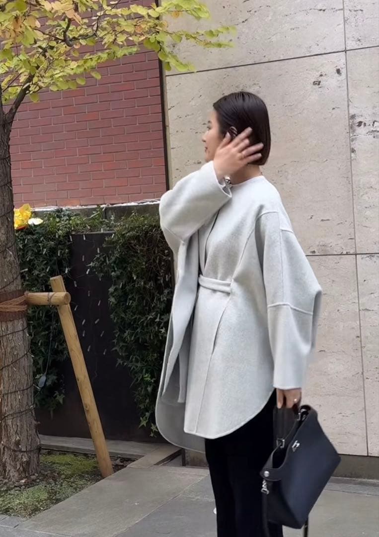 ルフィル　ポンチョコート　今期　即日発送