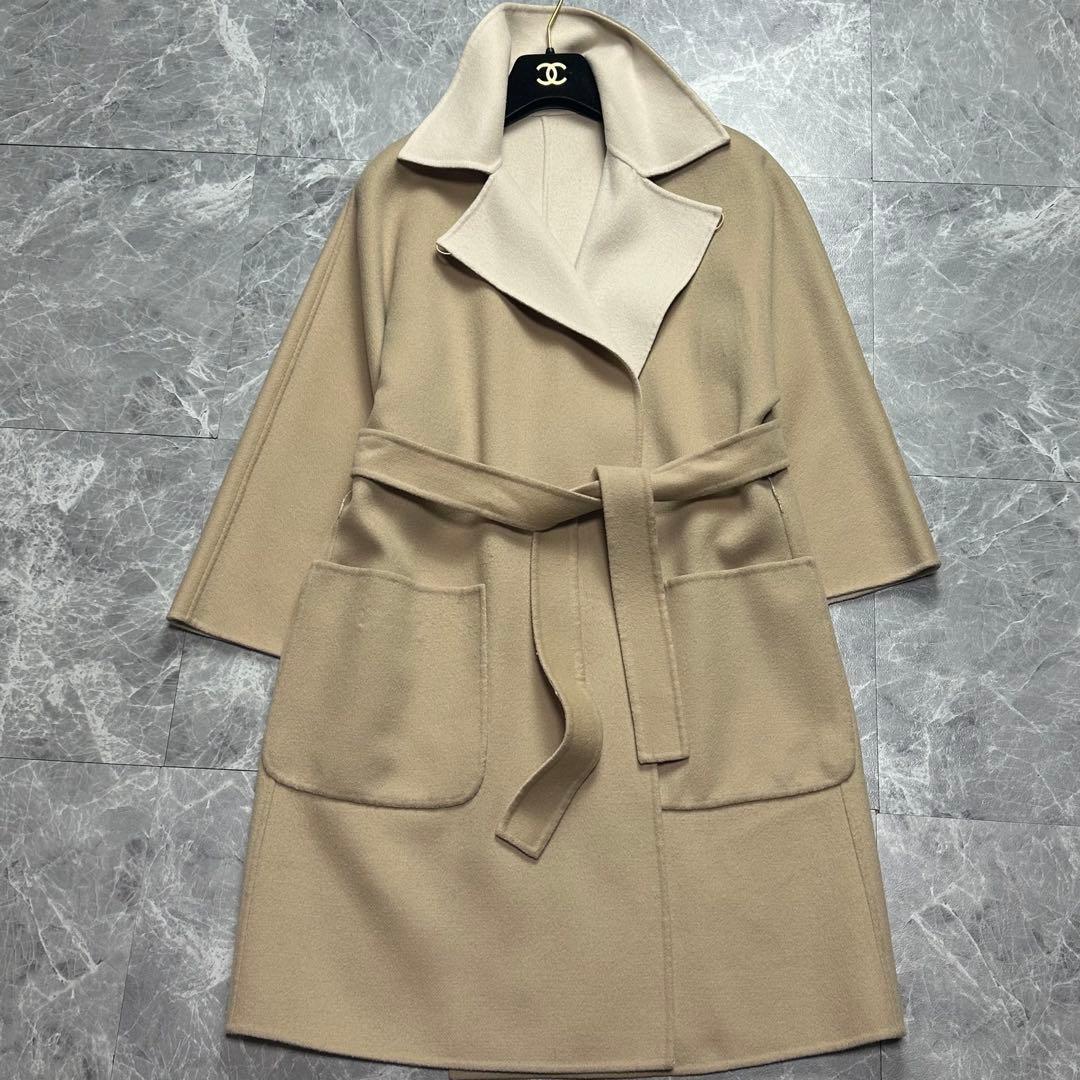 美品♡マックスマーラ　クチートアマーノ　ダブルフェイス　 リバーシブル　コート