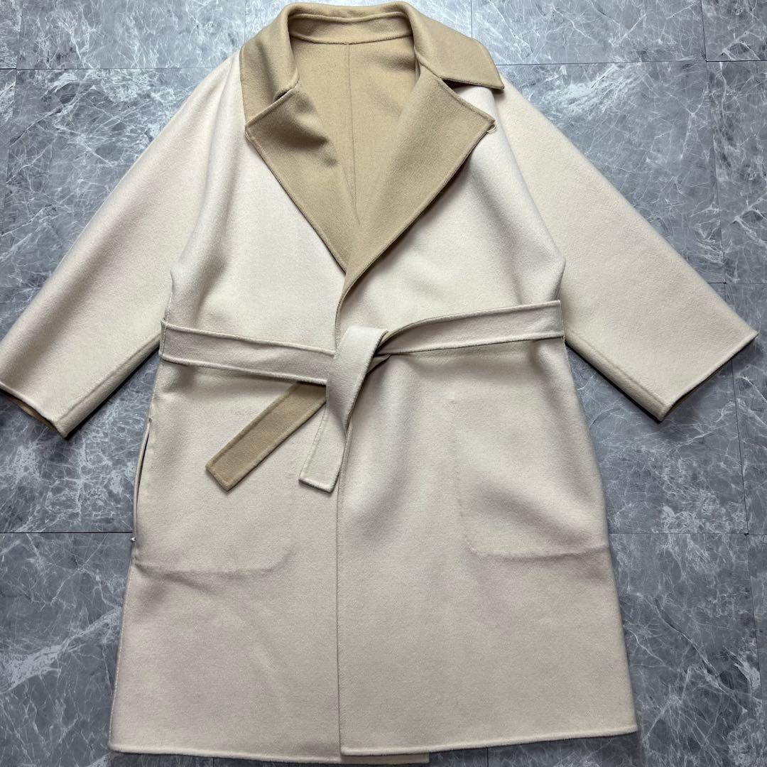 美品♡マックスマーラ　クチートアマーノ　ダブルフェイス　 リバーシブル　コート