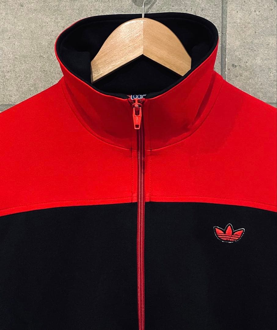 70s〜80s 西ドイツ製 adidas トラックジャケット ジャージ 赤 5