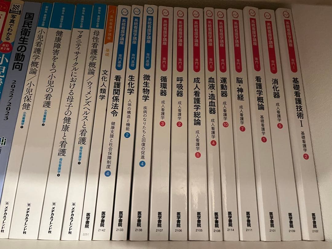 看護　看護学生　国家試験　医療　医学書院　教科書　まとめ売り　34冊