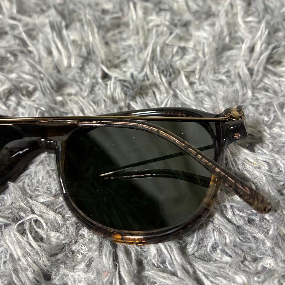 【美品】ドリスヴァンノッテン×リンダファロー サングラスDVN134 ブラウン