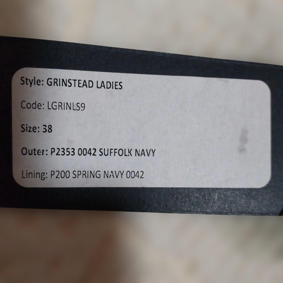 ここ✨ラベンハム キルティングロングコート ネイビー38