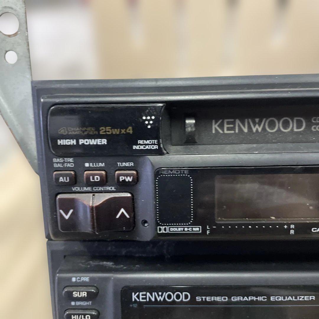 KENWOOD 当時物 KGC-700 KRC-X800 グラフィックイコ