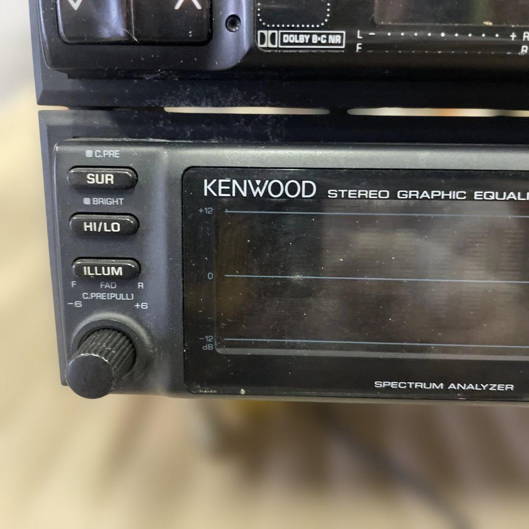 KENWOOD 当時物 KGC-700 KRC-X800 グラフィックイコ