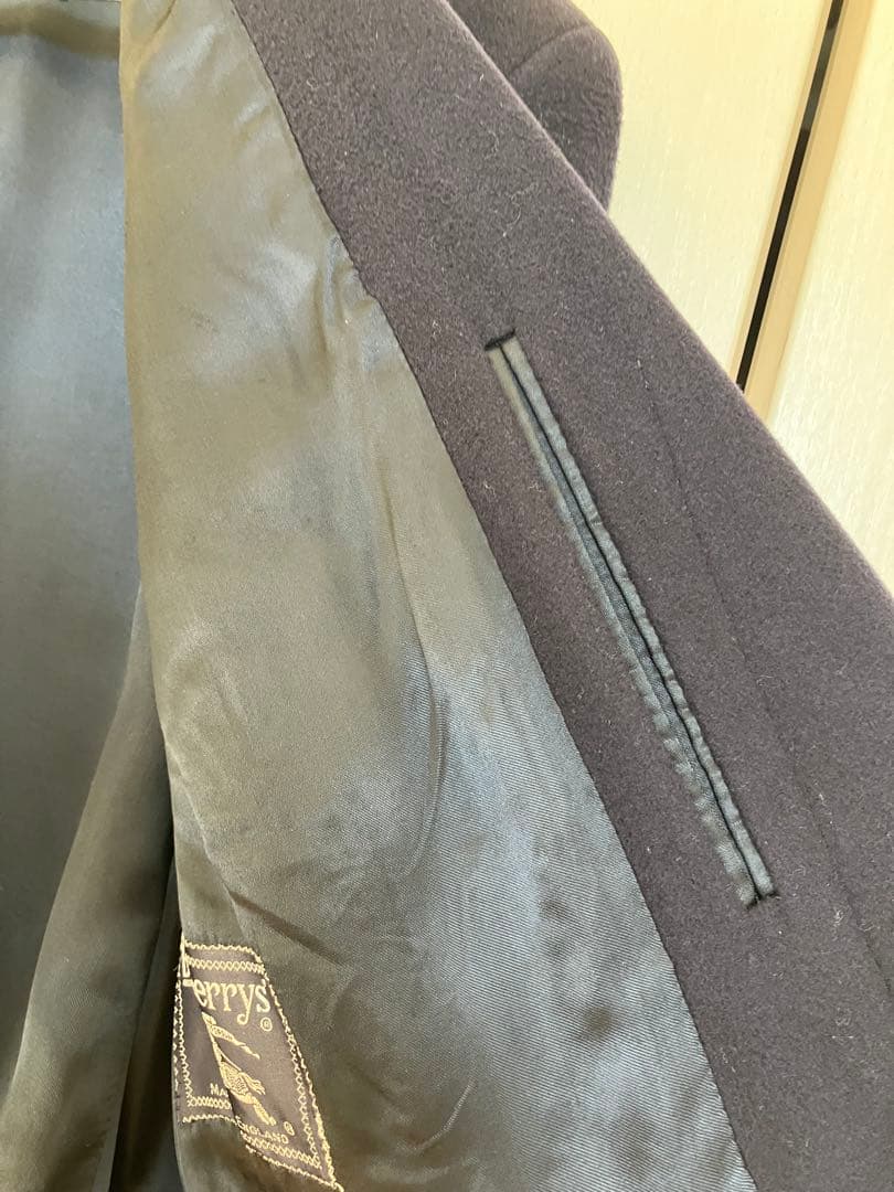 バーバリー　メンズ　カシミアコート　訳あり