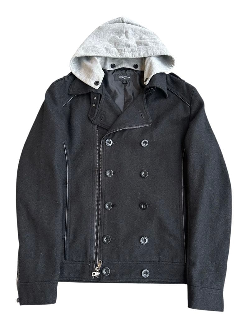 ジャケット・アウター multi way double breasted riders jacket