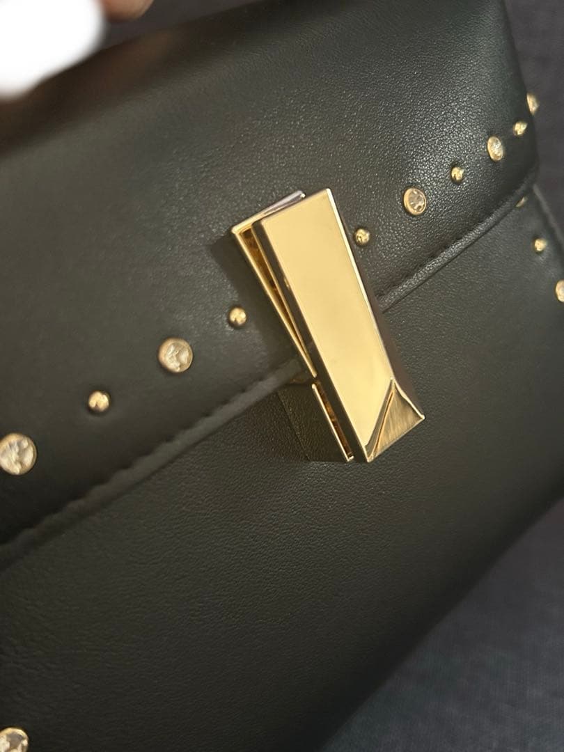 CELFORD ビジュースタッズポシェット BLACK 完売品