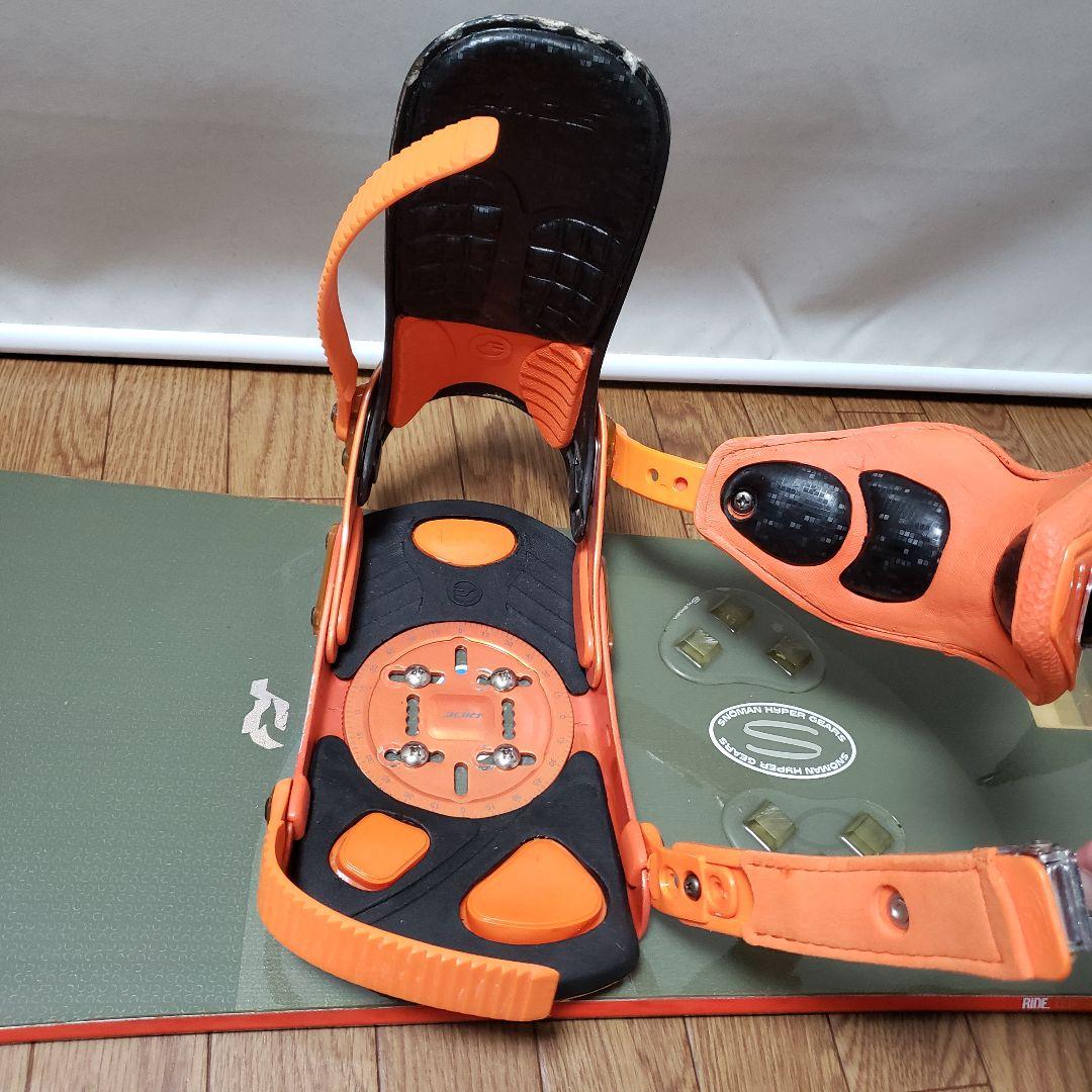 専用 RIDE 151cm スノーボード セット 初心者 オールラウンド