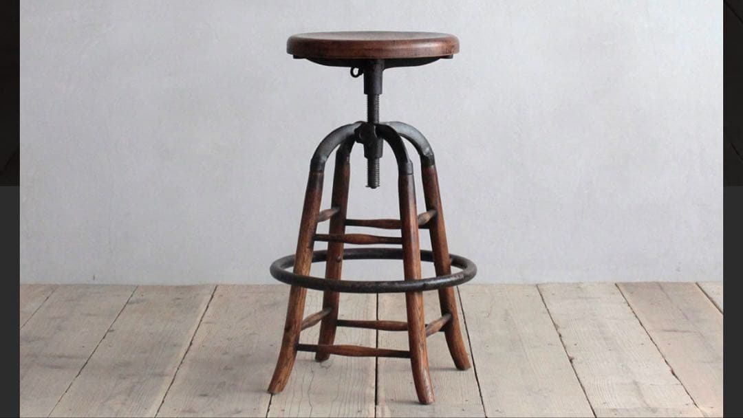 ひぐ　クラッシュゲート　ノットアンティークス　トロイ　バースツール　チェア