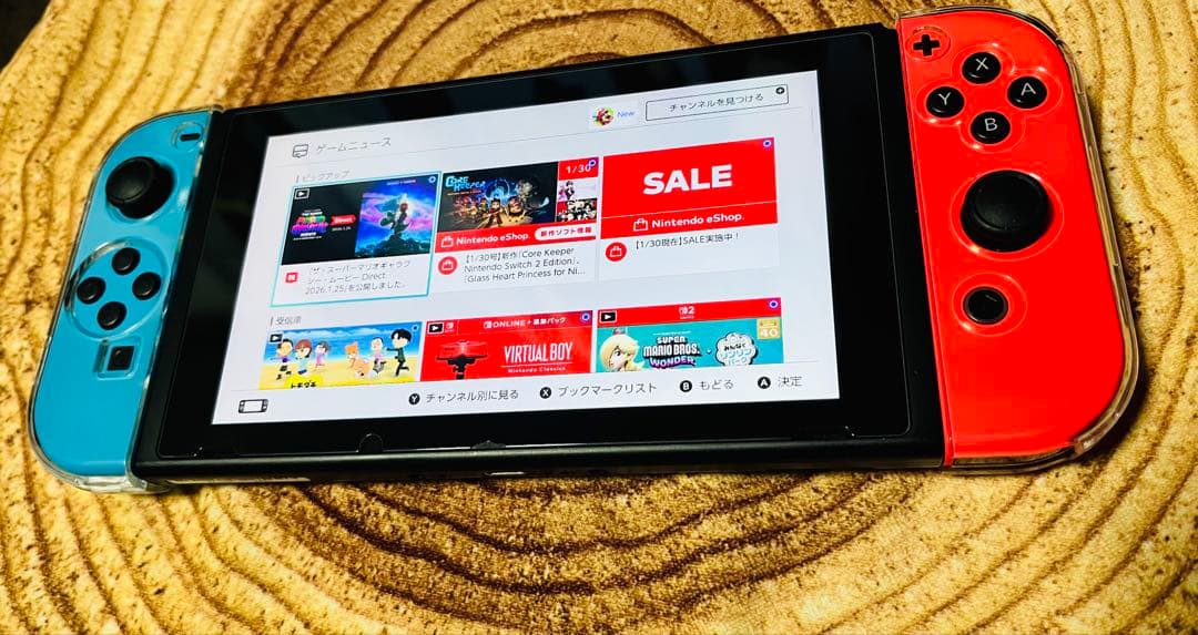 状態良好　ニンテンドーswitch 本体　付属品　バッテリー強化版　スイッチ本体