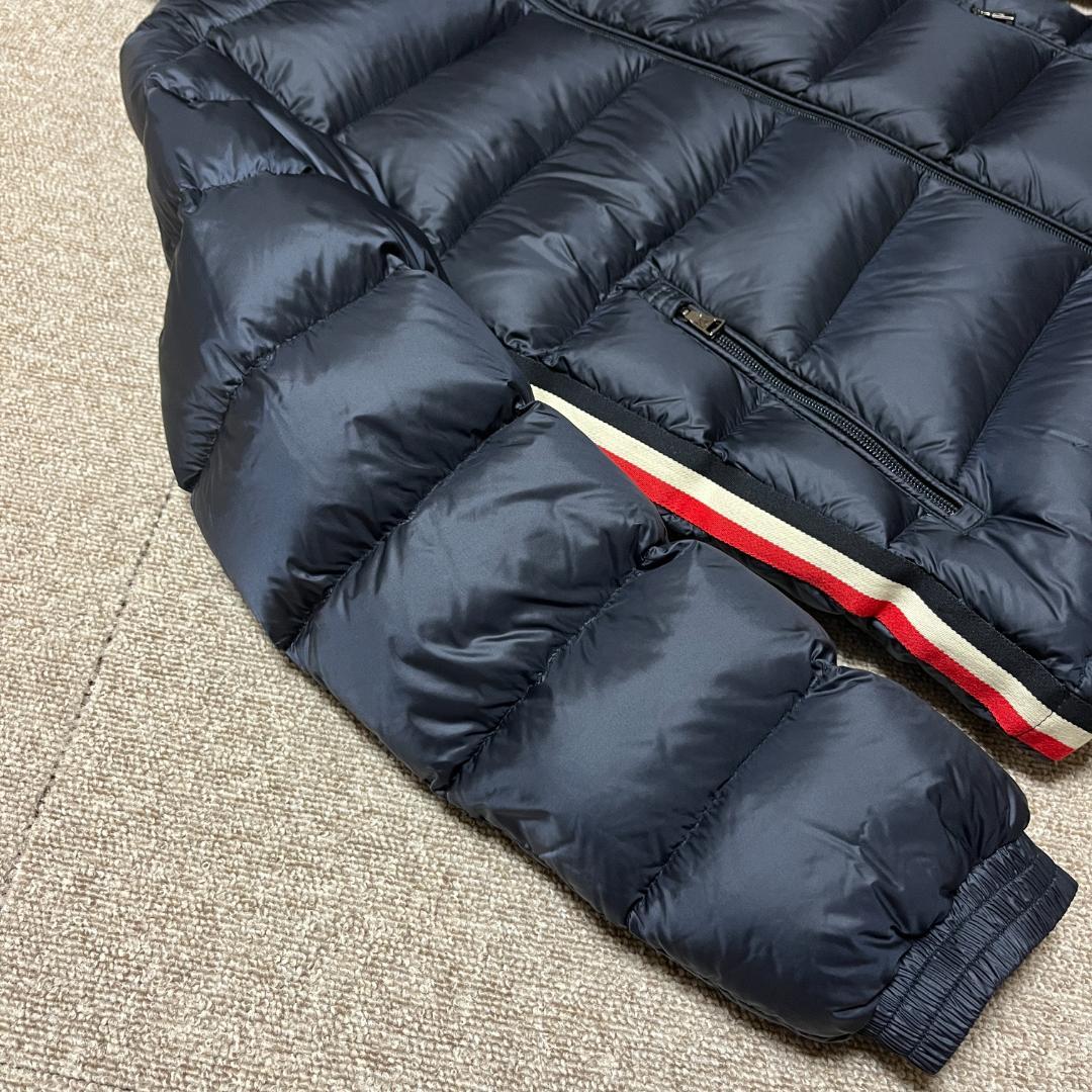 極美品 MONCLER モンクレール キッズダウン ネイビー 14 164cm