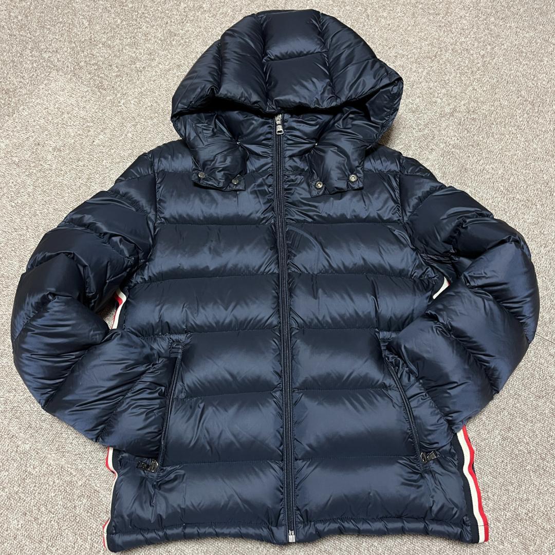 極美品 MONCLER モンクレール キッズダウン ネイビー 14 164cm