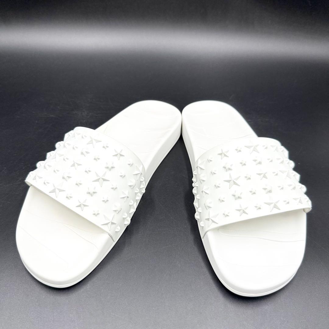 美品✨ ジミーチュウ スタースタッズ シャワーサンダル メンズ 26cm相当