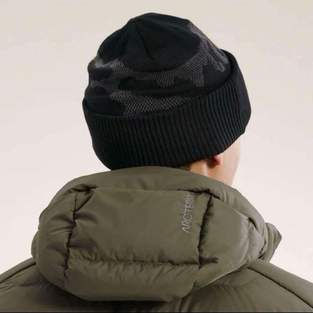 ARC'TERYX アークテリクス グロット リブ トーク ニット帽 黒