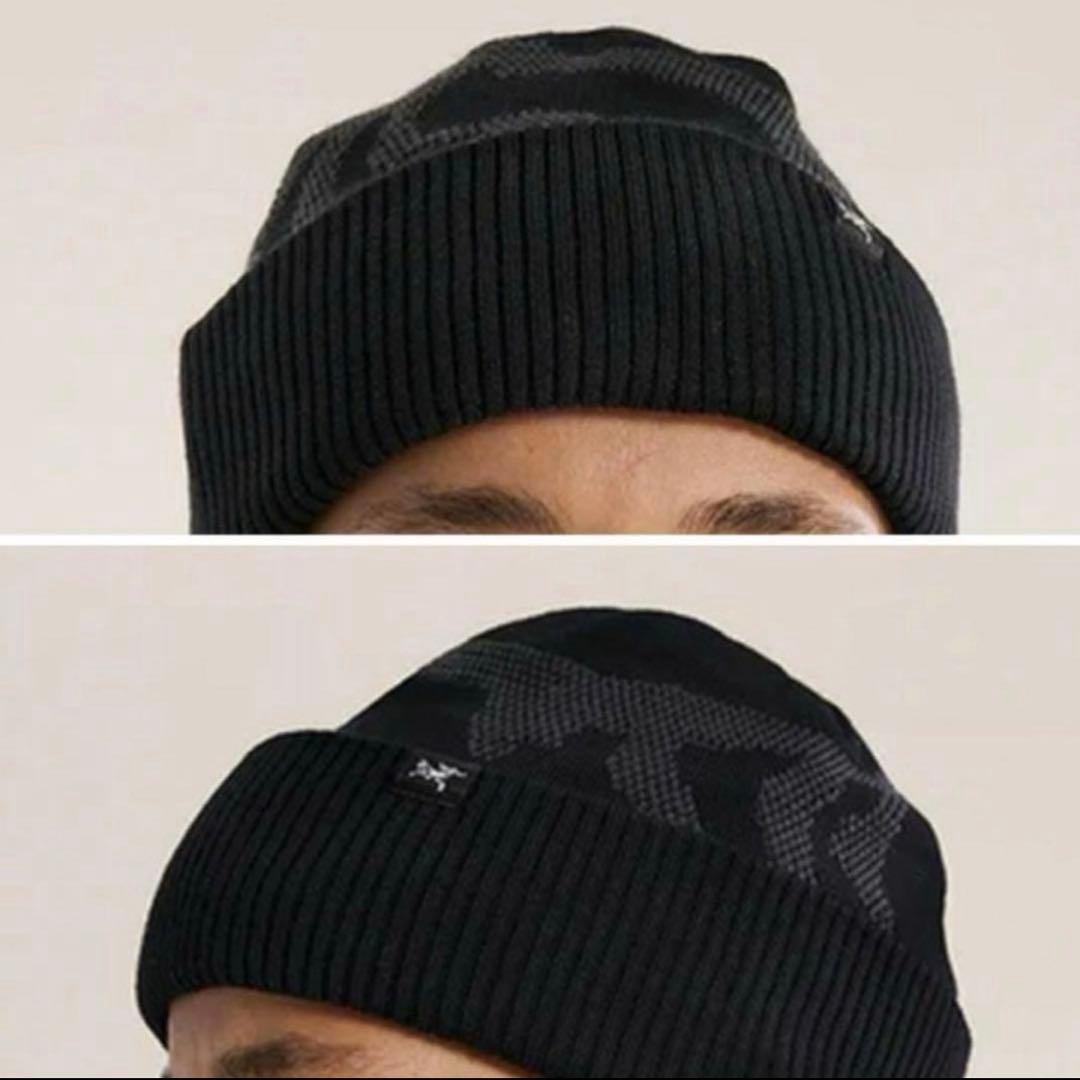 ARC'TERYX アークテリクス グロット リブ トーク ニット帽 黒