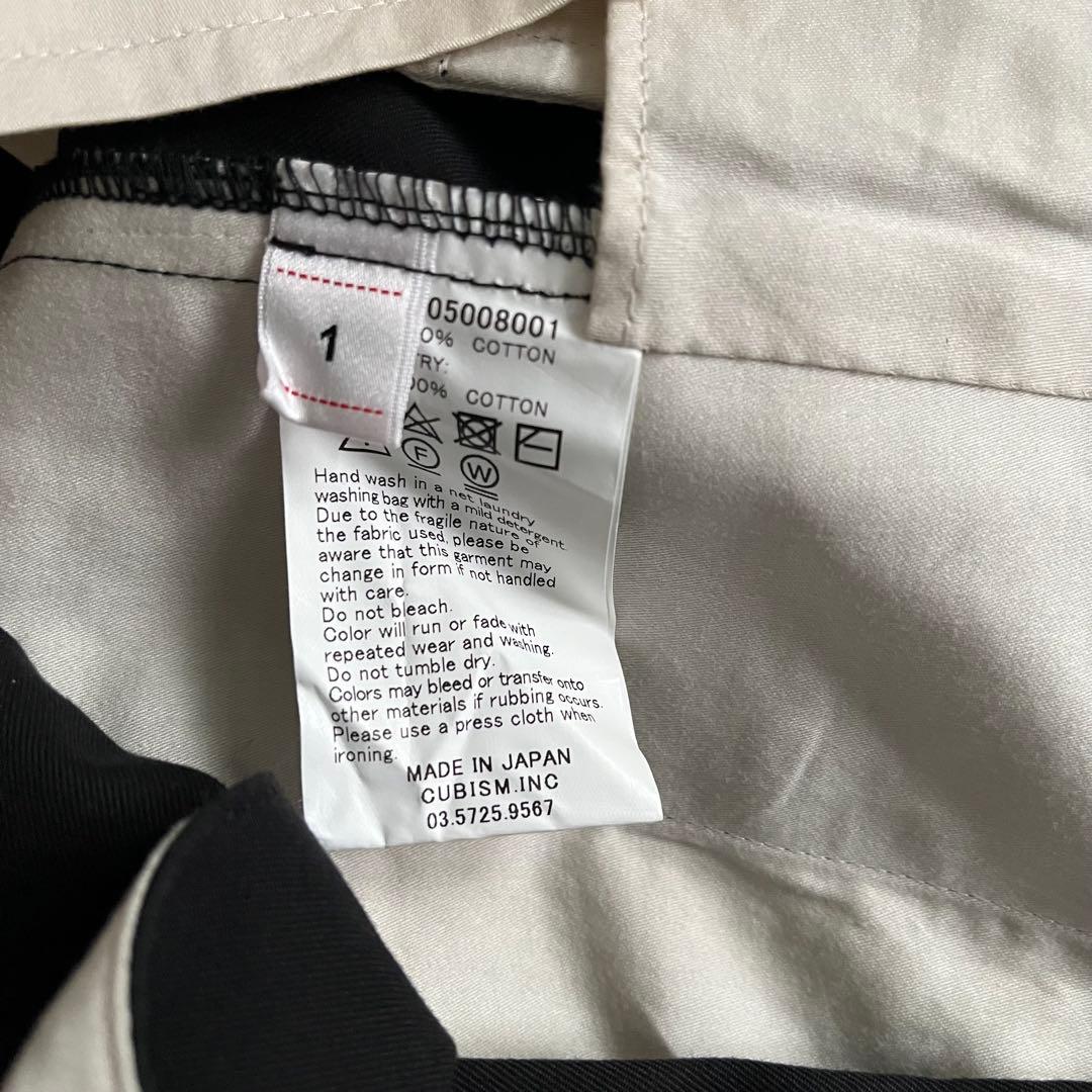 パンツ visvim MCCLOUD SLACKS BLACK