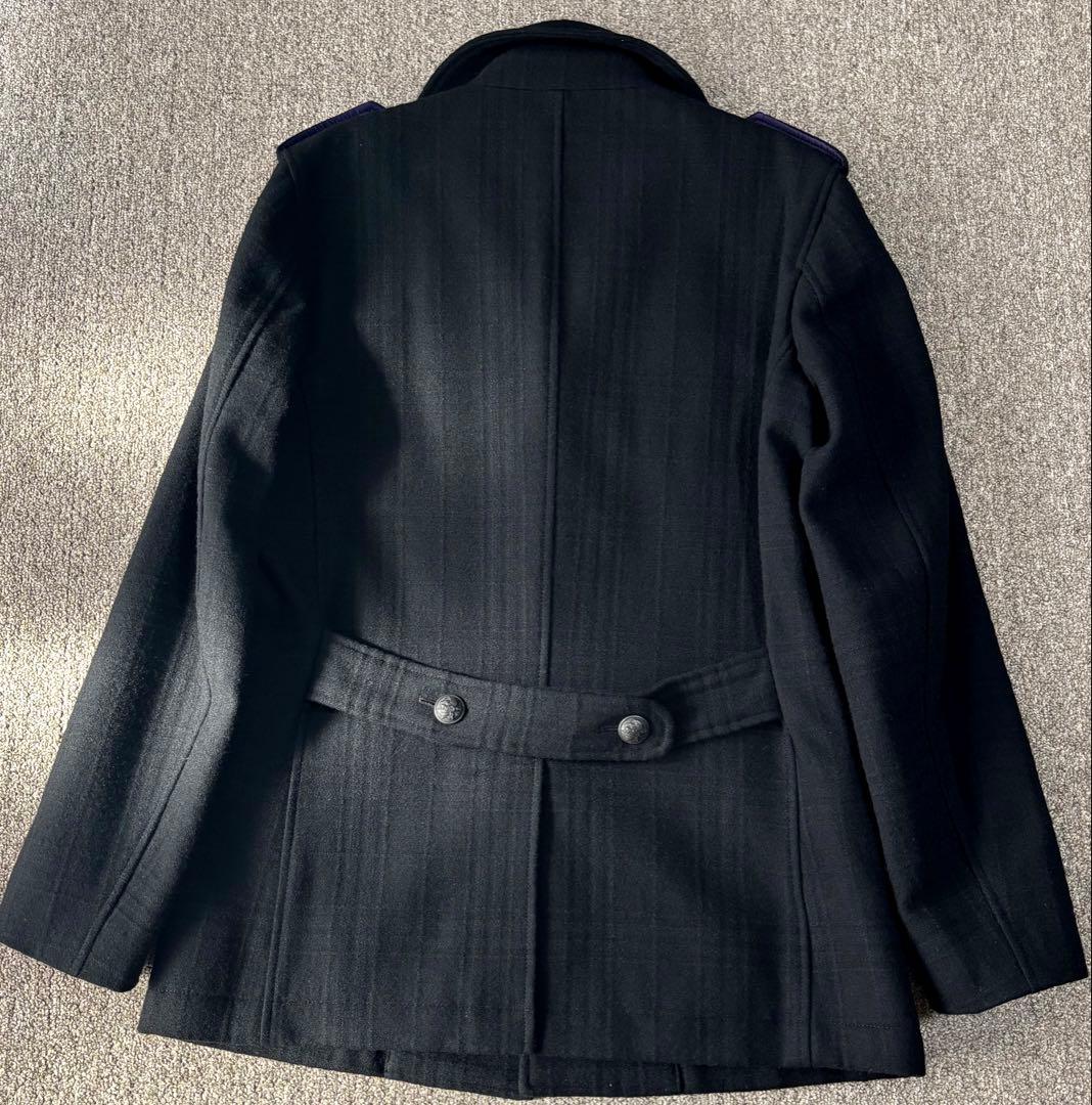 【美品】PS PaulSmith ウール　ピーコート　ブラック　サイズL