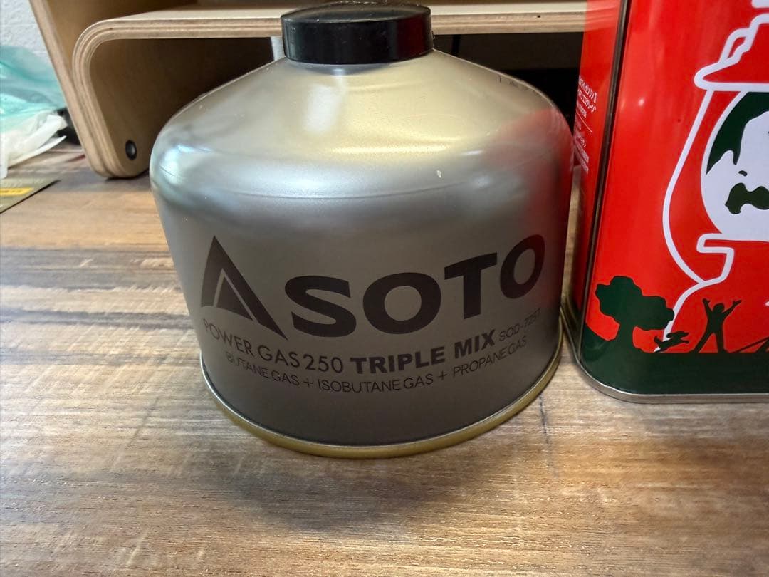 SOTO ストームブレイカー　タンク2本　燃料　ケース付フルセットSOD-372