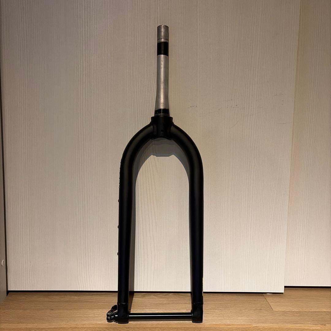 ファットバイク　アルミフロントフォーク150ミリ幅