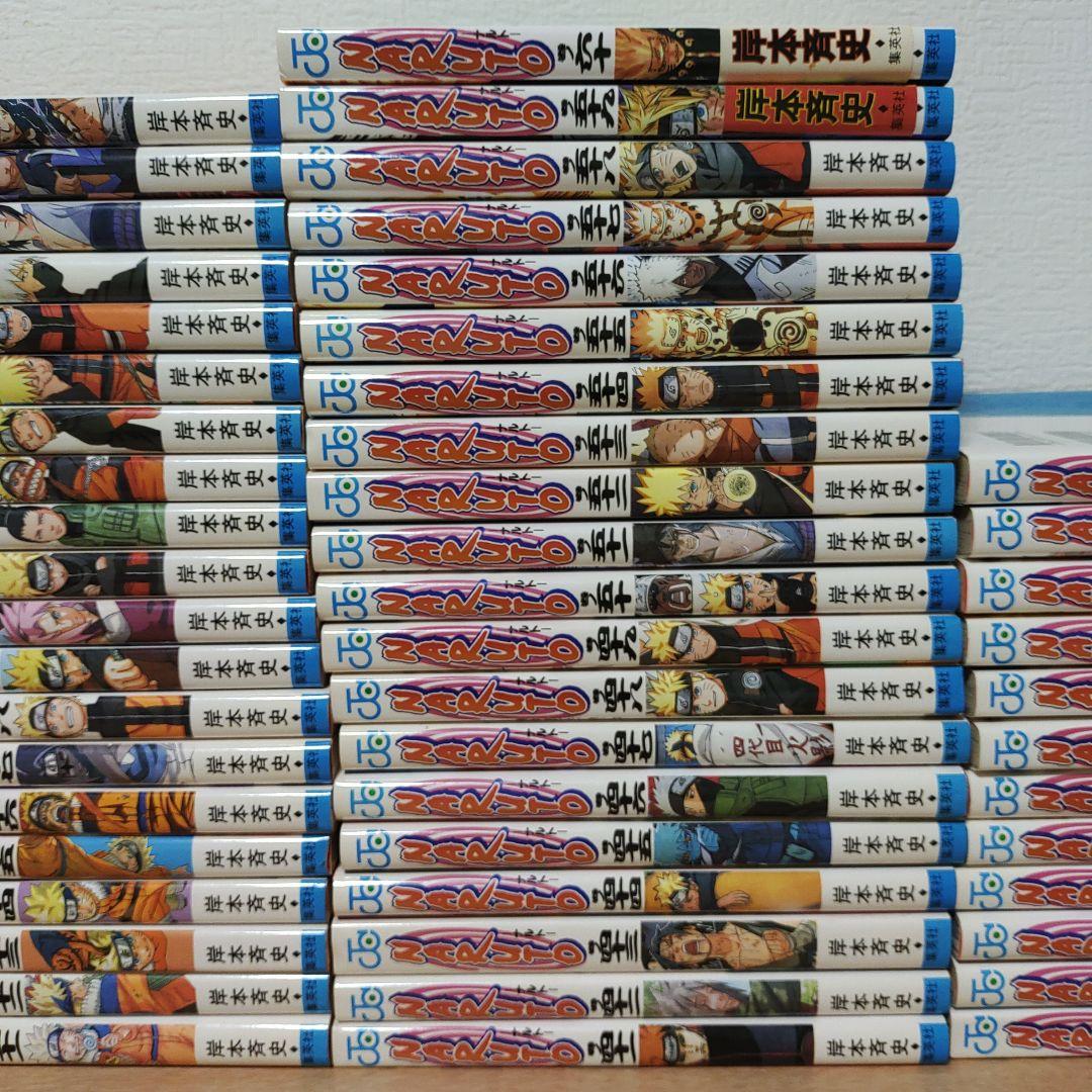 期間限定価格！NARUTO―ナルト― 漫画全巻72冊まとめ売り　全72巻