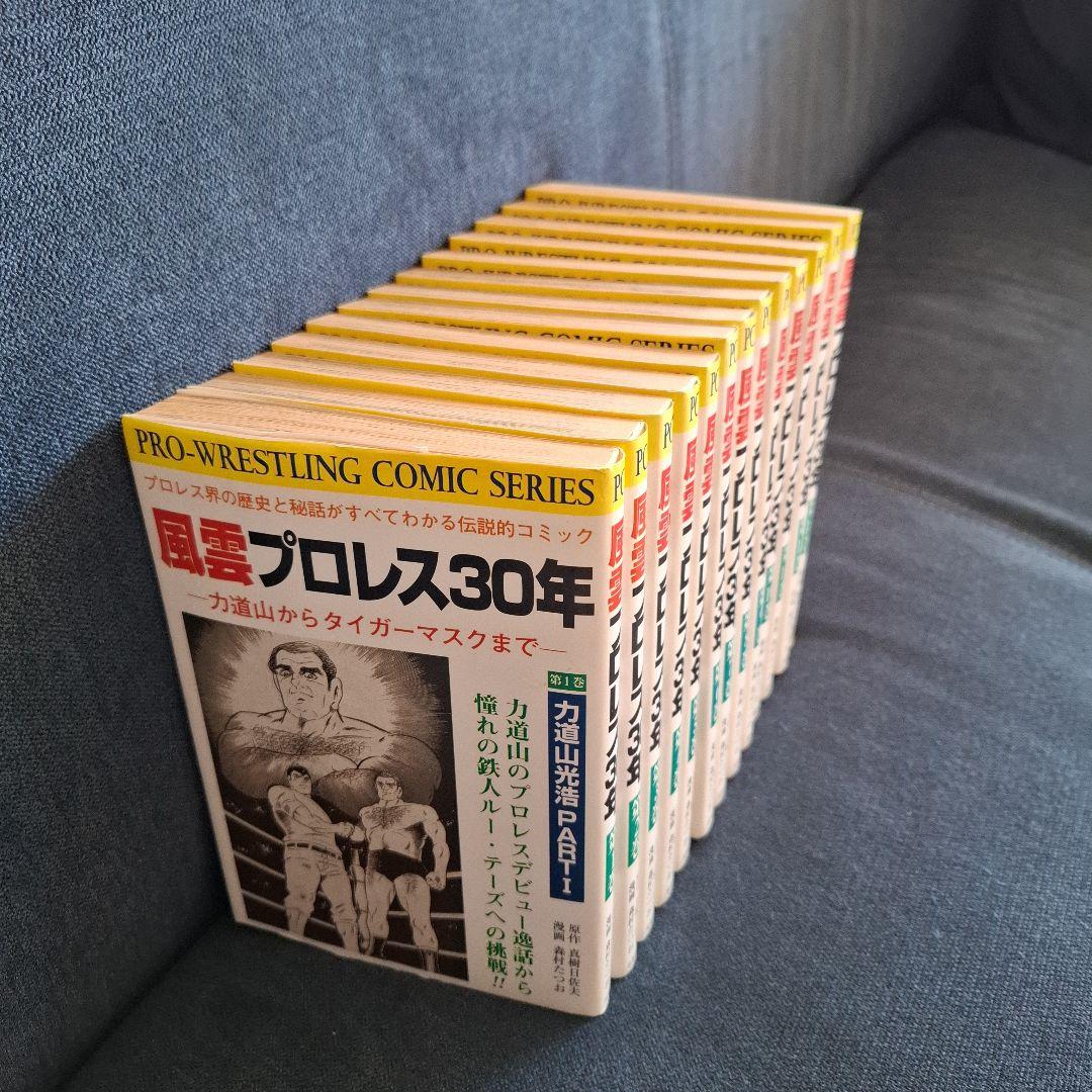 風雲プロレス30年 全13巻セット