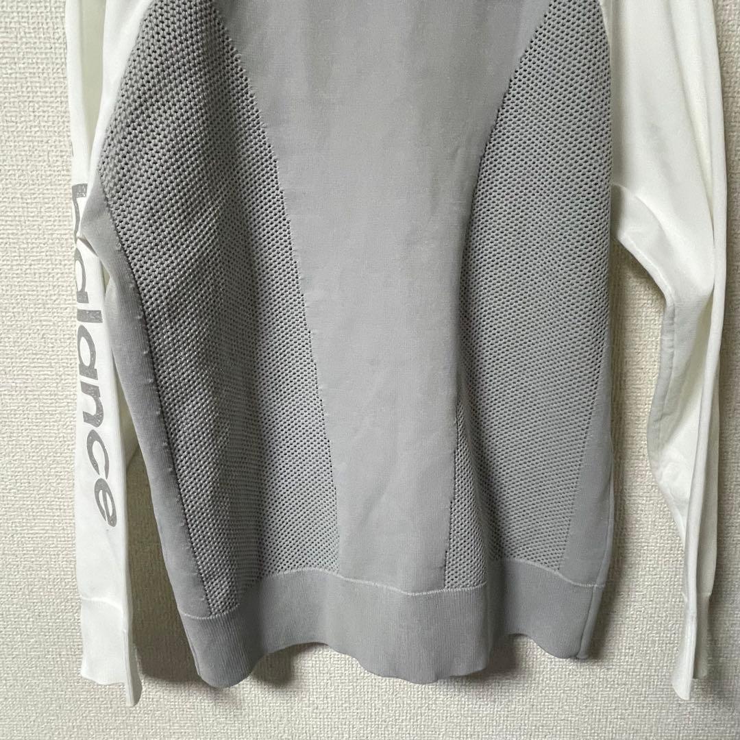 【訳あり】 New Balance golf バスケット編み パーカー　サイズ2